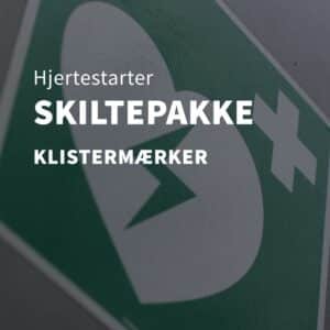 Skiltepakke med klistermærker