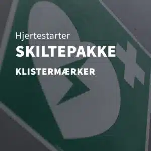 Skiltepakke med klistermærker