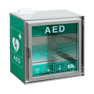 CA HSS100GSM udendørs hjertestarterskab