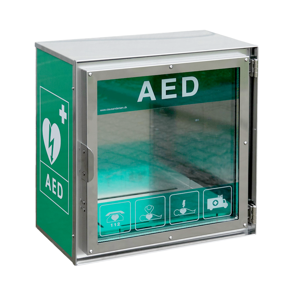 CA HSS100P udendørs hjertestarterskab