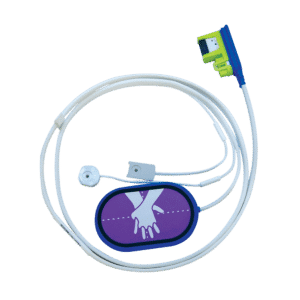 Ledning til CPR Uni-Padz træningselektrode.