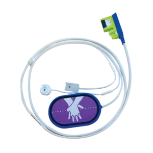 Ledning til CPR Uni-Padz træningselektrode.