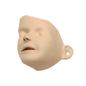 Laerdal ansigter til Little Junior og Resusci Junior førstehjælpsdukker