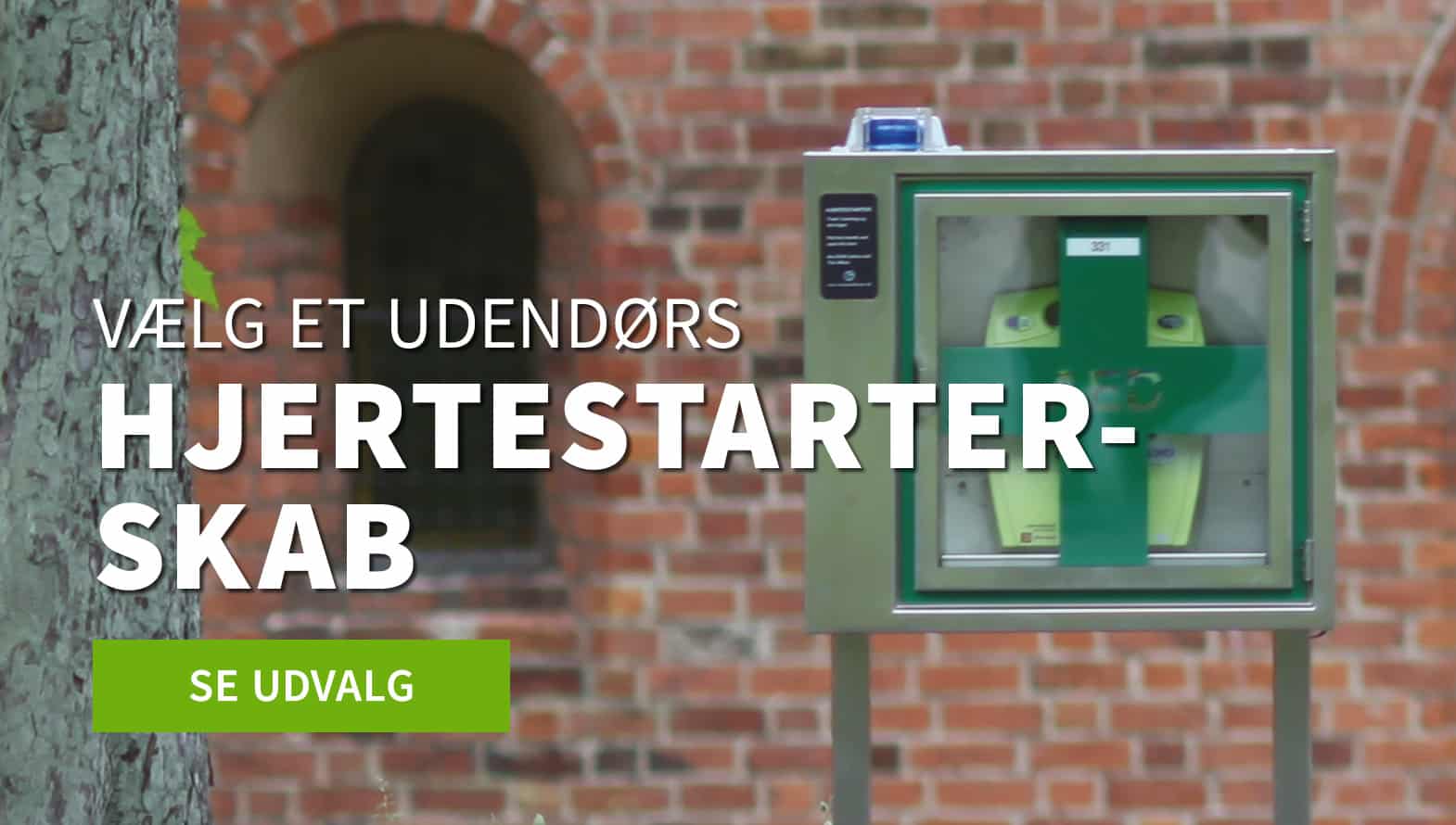 Vælg et udendørs hjertestarterskab