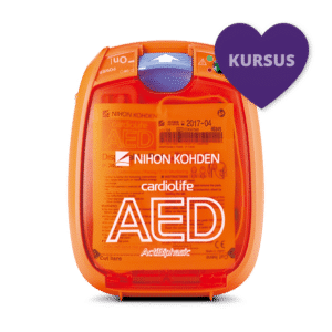 Pakketilbud - Cardiolife AED-3100 hjertestarter inkl. førstehjælpskursus