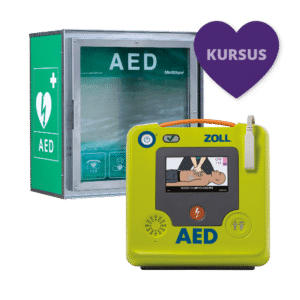 Pakketilbud - ZOLL AED 3 hjertestarter inkl. CA hjertestarterskab og kursus