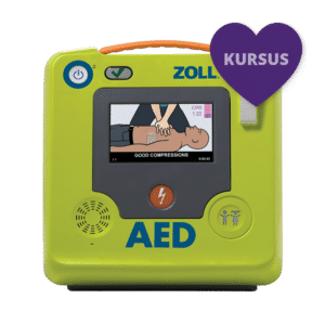 Pakketilbud - ZOLL AED 3 hjertestarter inkl. førstehjælpskursus