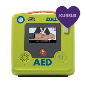 Pakketilbud - ZOLL AED 3 hjertestarter inkl. førstehjælpskursus