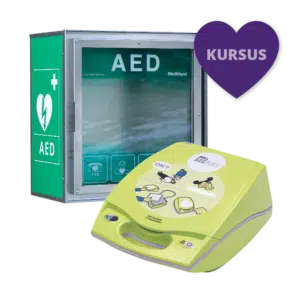 Pakketilbud - ZOLL AED Plus hjertestarter inkl. CA hjertestarterskab og kursus