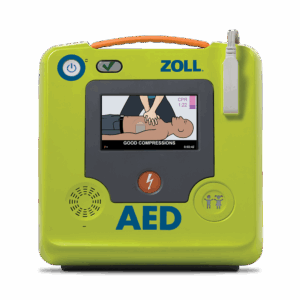 ZOLL AED 3 hjertestarter set forfra.